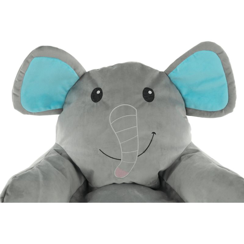 Sedací vak, 55cm, sivá látka, BABY TYP 2
