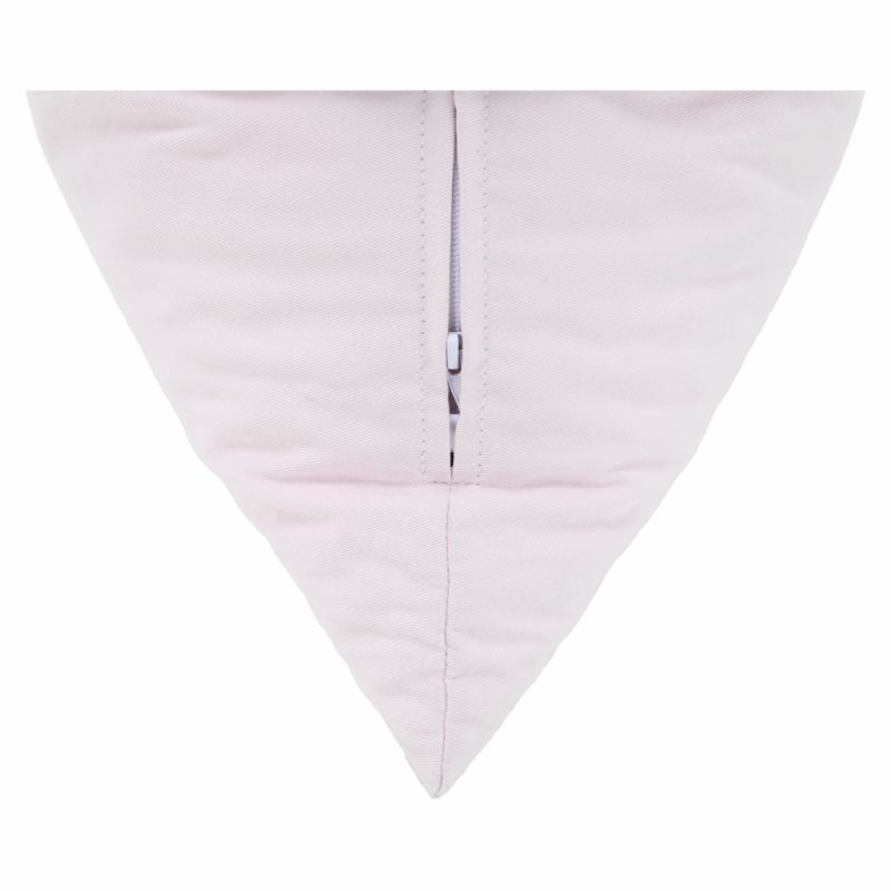 Sedací vak, 50cm, biely, ružový, sivý, POMPOM