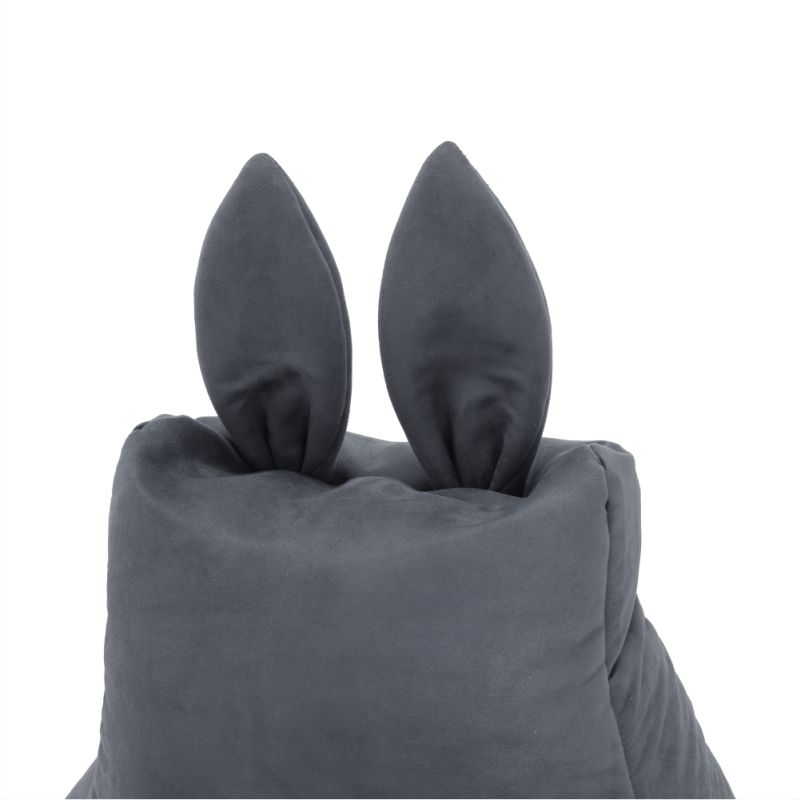 Sedací vak, 50cm, sivá látka, LAPIN