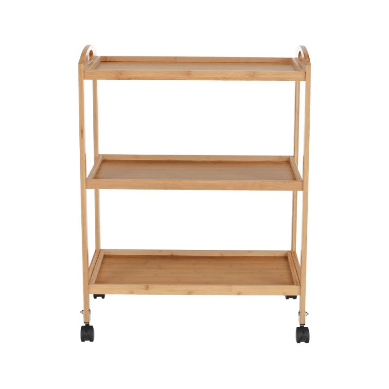 Servírovací vozík, 60cm, prírodný, MARSEL