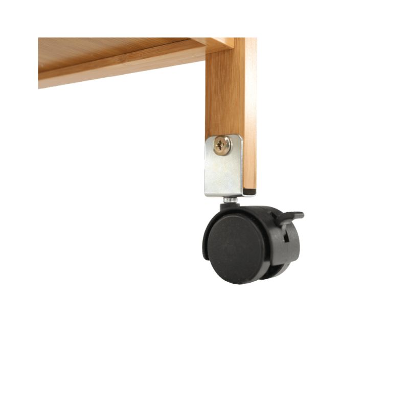 Servírovací vozík, 60cm, prírodný, MARSEL