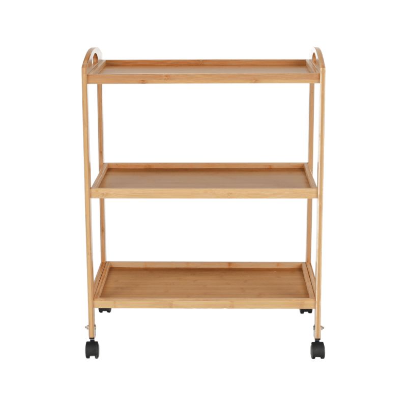 Servírovací vozík, 60cm, prírodný, MARSEL