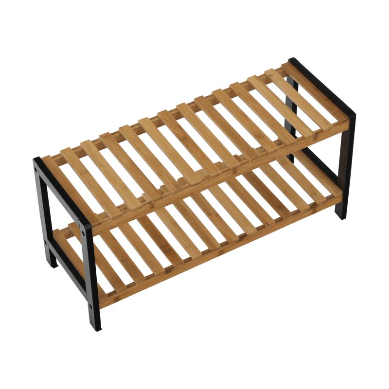 Botník, 70cm, prírodný, čierny, KONTRE