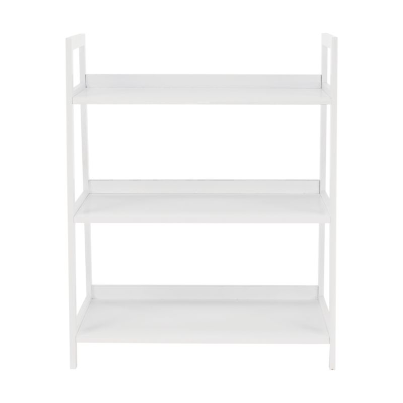 Regál, 63cm, 3-policový, biely, REON TYP 1