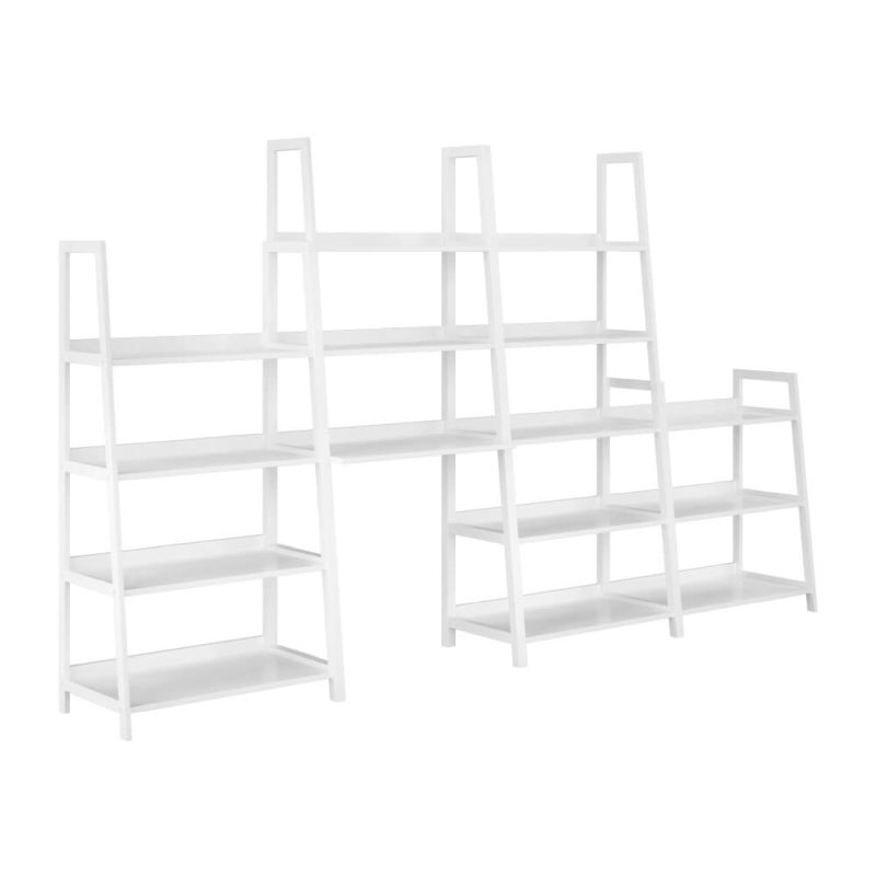 Regál, 63cm, 3-policový, biely, REON TYP 1