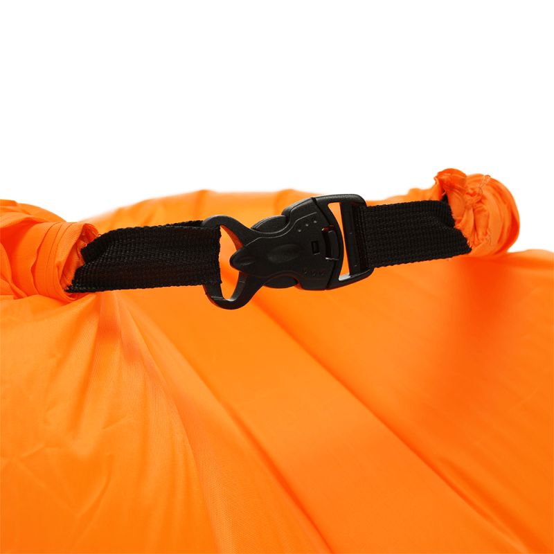Nafukovací sedací vak, oranžový, LEBAG
