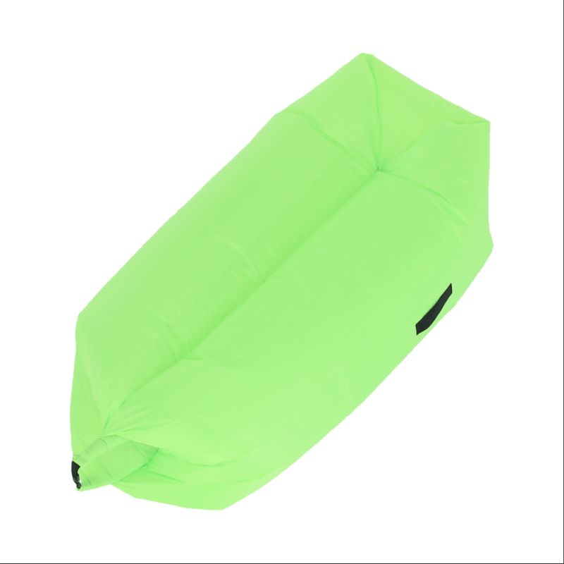Nafukovací sedací vak, zelený, LEBAG