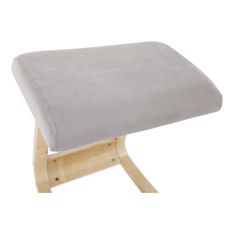 Balančná kľakačka, 50cm, sivohnedá Taupe látka, prírodná, RENAR