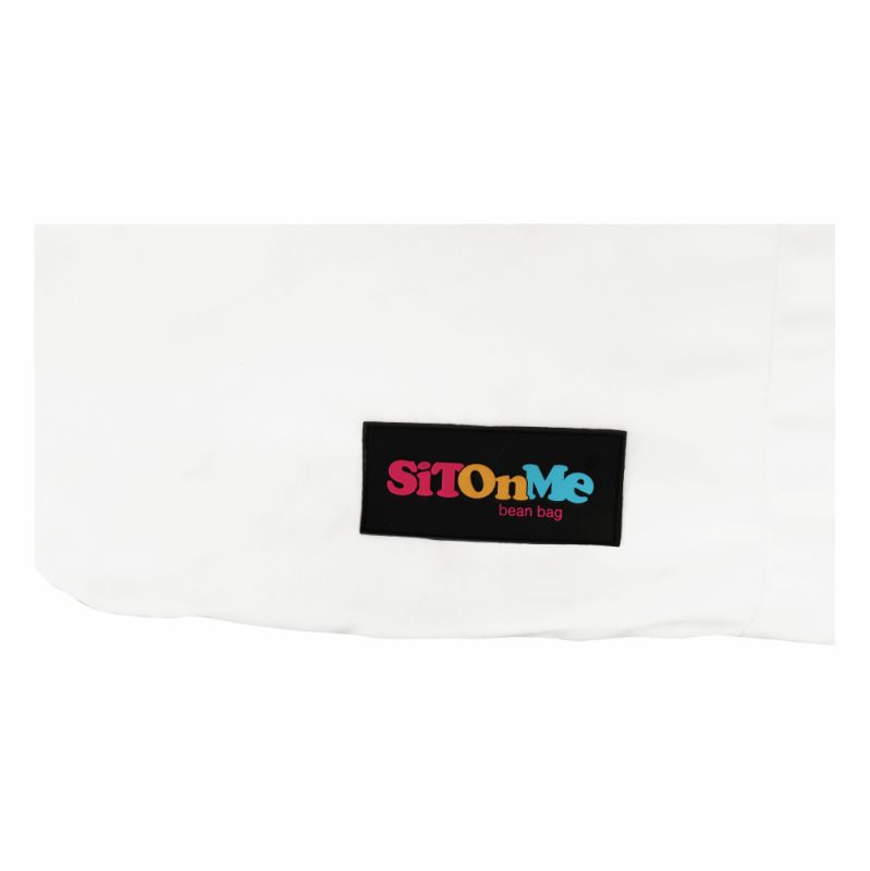 Sedací vak, 75cm, jednorožec, biely, látka, INOROG