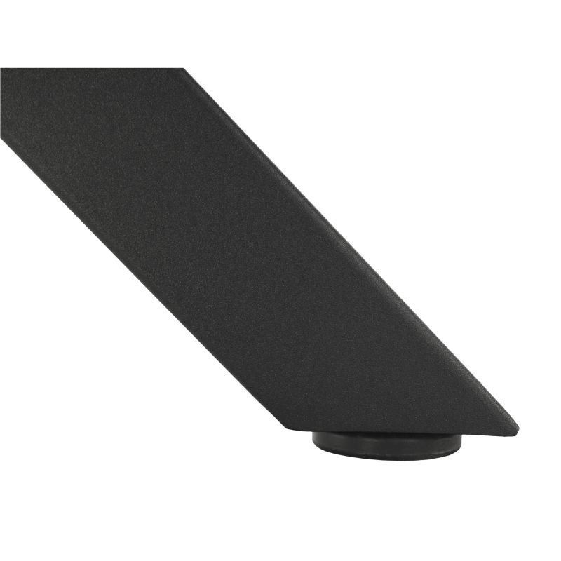 Jedálenský stôl, okrúhly 120cm, MDF, betón, čierny, MEDOR