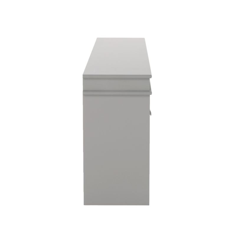 Botník, 104cm, 2-radový, sivý, SEBER TYP 4