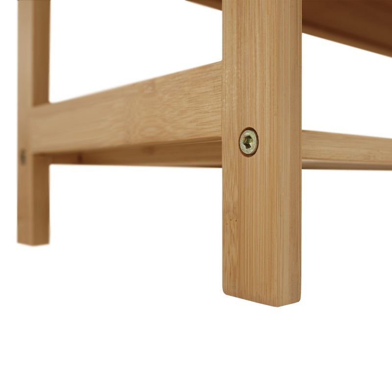 Botník, 70cm, 7-radový, bambus, prírodný, KATLEY