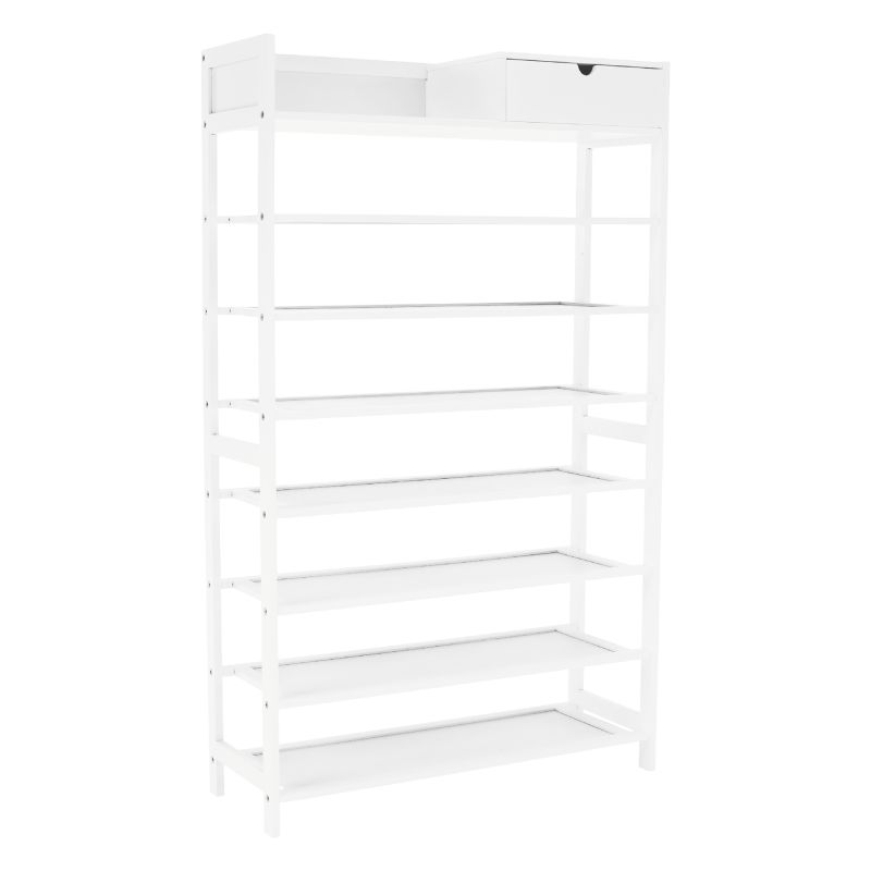 Botník, 70cm, 7-radový, biely, KATLEY