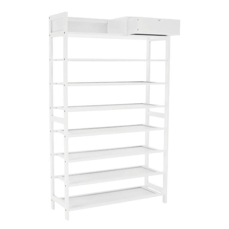 Botník, 70cm, 7-radový, biely, KATLEY