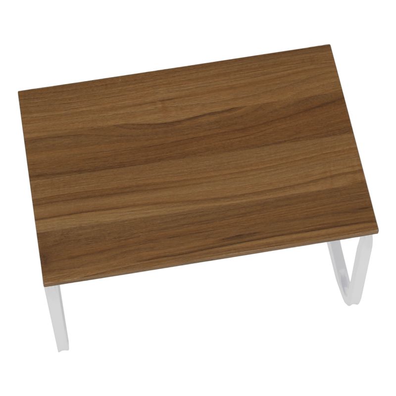 Odkladacia polica, 57cm, biela, dub natural, AVENO
