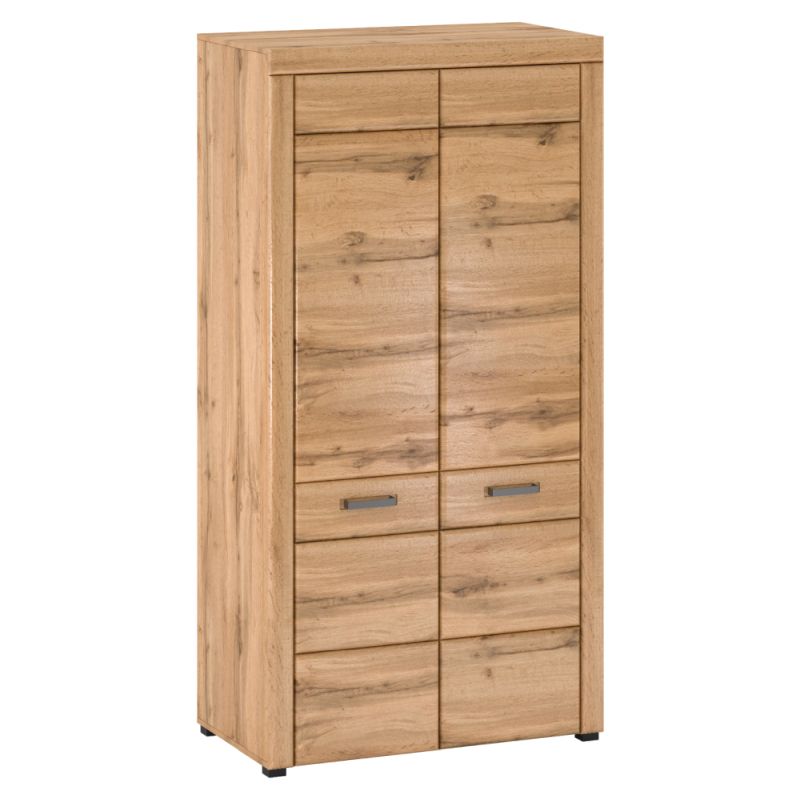 Skriňa, 100cm, vešiaková, dub apalačský, PUSAN F