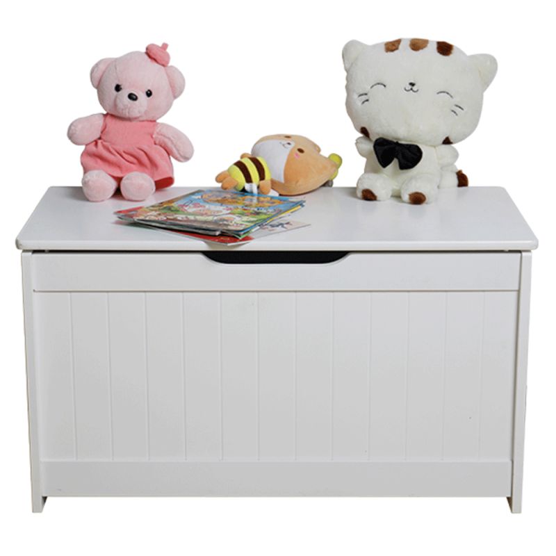 Úložný box, 80cm, biely, KORDELIA