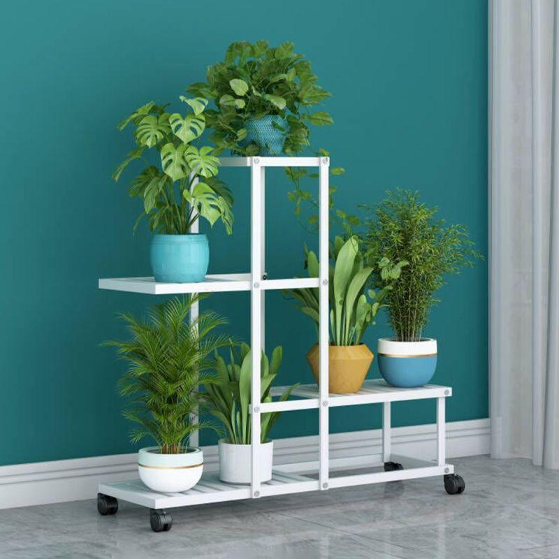 Viacúčelový regál, 63cm, biely, MAVERO