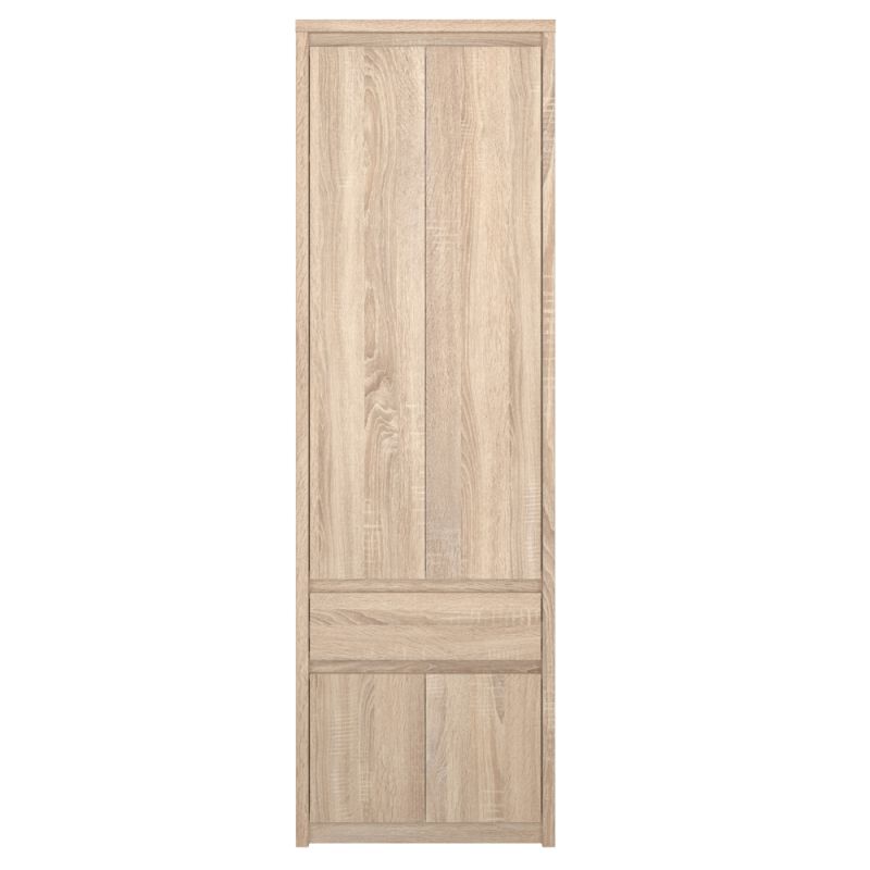 Regál, 57cm, dub sonoma, NORTY TYP 5 1D3S