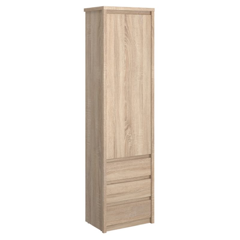 Regál, 57cm, dub sonoma, NORTY TYP 5 1D3S