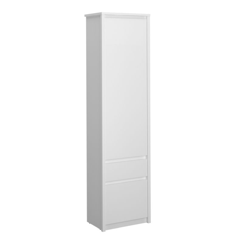 Regál, 55cm, biely, ERODIN 2D1S