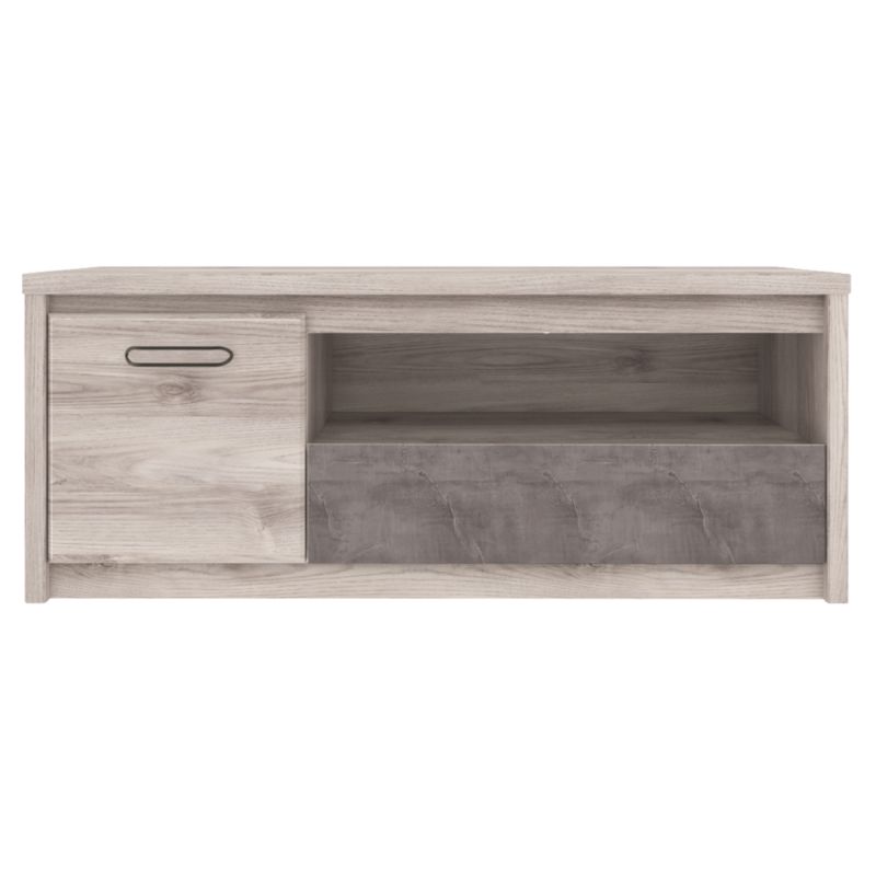 TV stolík, 127cm, gaštan nairobi, onyx, JESI 1D1S