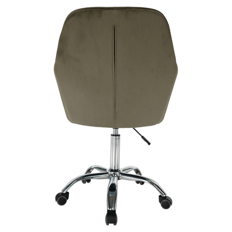 Kancelárske kreslo, sivohnedá Taupe látka, KLIAN