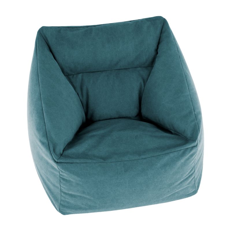 Sedací vak, 80cm, zelená látka, URASON