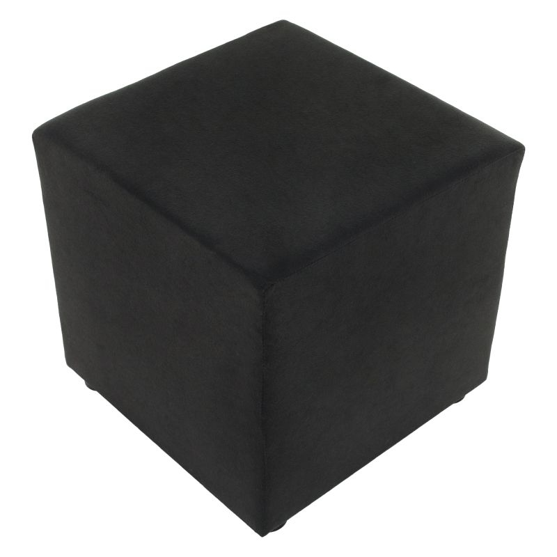 Taburet, 40cm, čierna látka Alova, REGOR