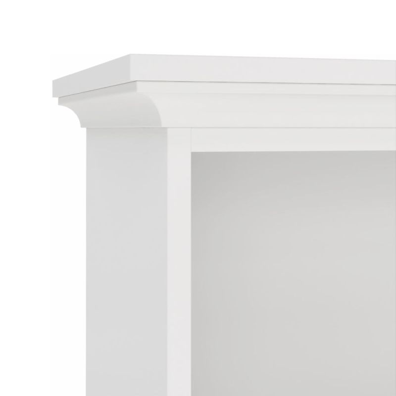 Regál, 96cm, otvorený, biely, PARIS 79864