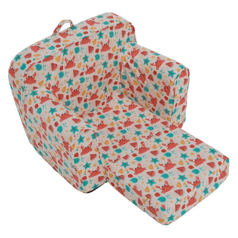 Rozkladací sedací vak, 60cm, mix farieb, KIDY