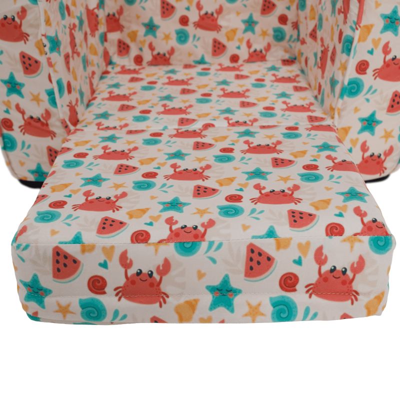 Rozkladací sedací vak, 60cm, mix farieb, KIDY