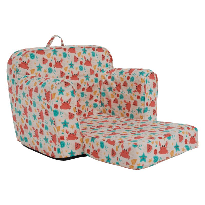 Rozkladací sedací vak, 60cm, mix farieb, KIDY