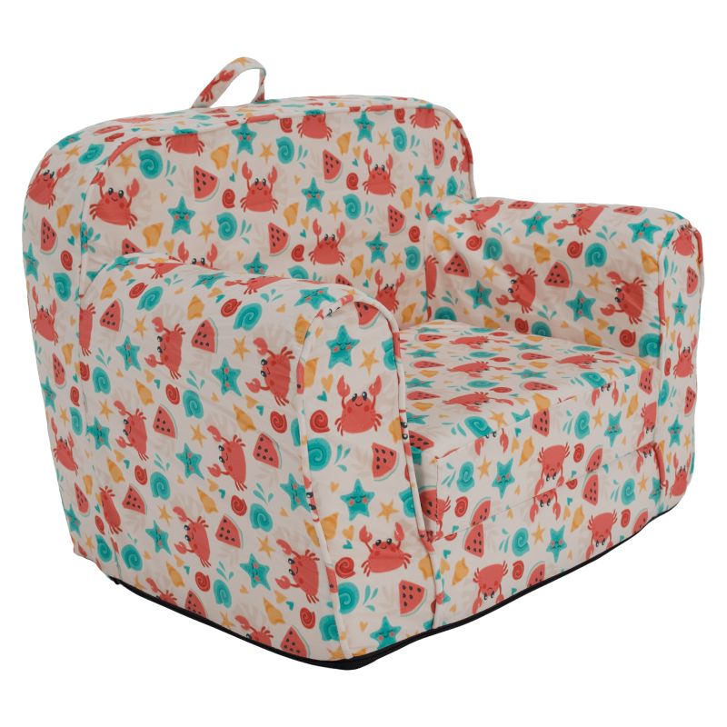 Rozkladací sedací vak, 60cm, mix farieb, KIDY