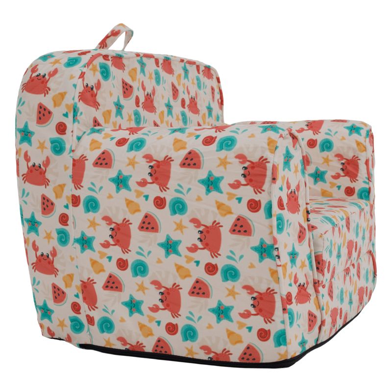 Rozkladací sedací vak, 60cm, mix farieb, KIDY