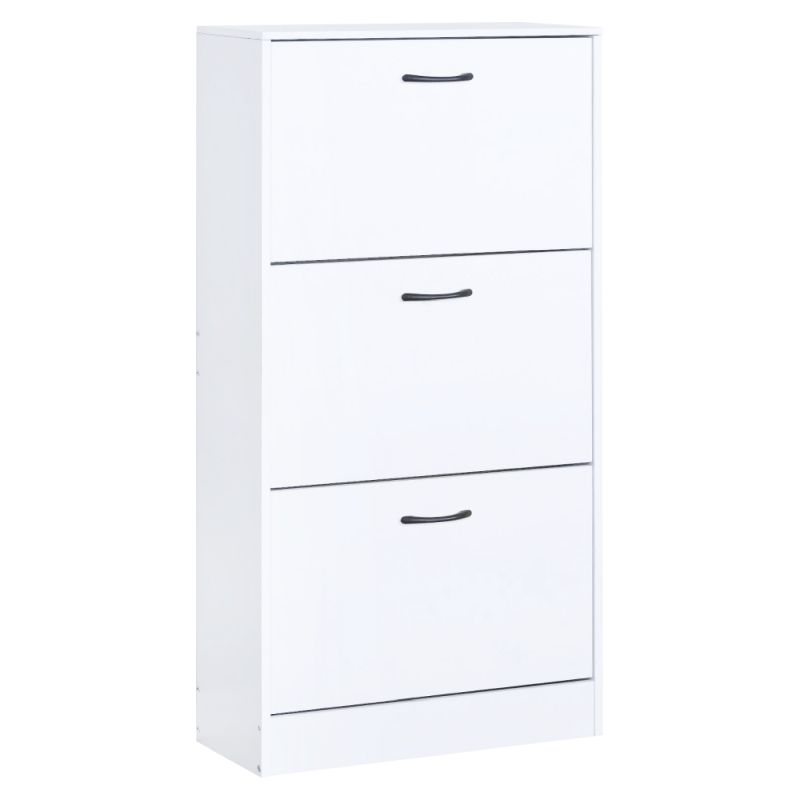 Botník, 60cm, 3-radový, biely, BOTORIA
