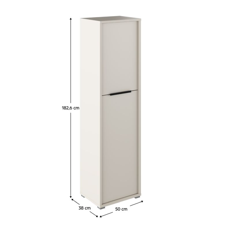 Skriňa, 50cm, policová, kašmír, RIOMA NEW TYP 08