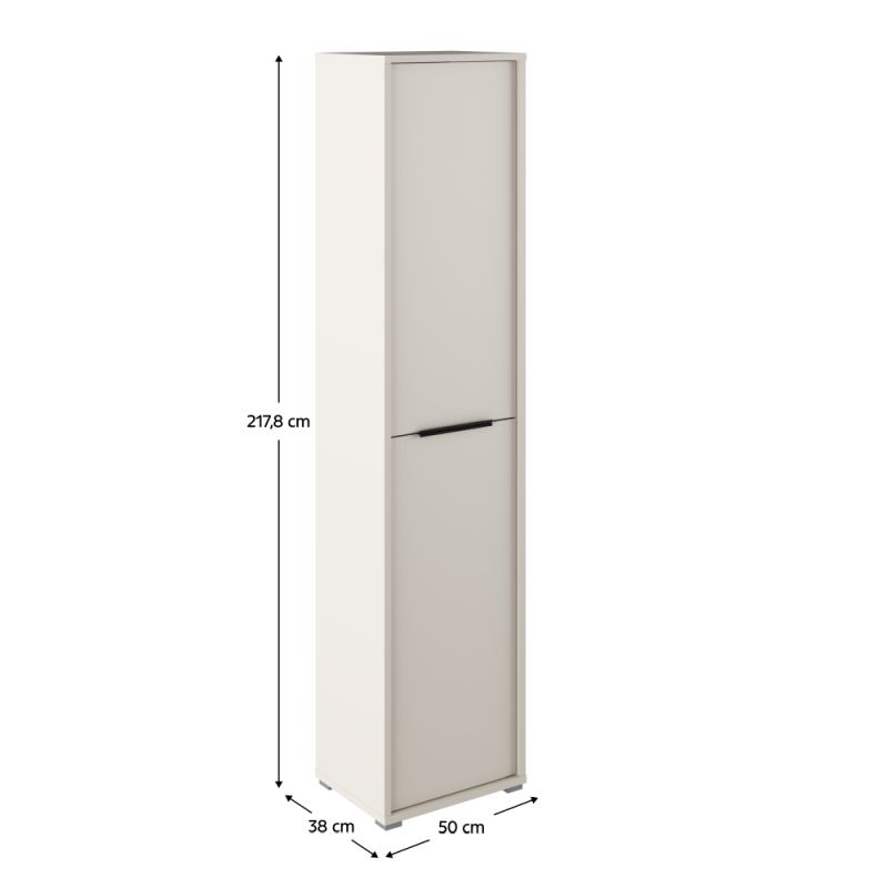Skriňa, 50cm, policová, kašmír, RIOMA NEW TYP 06