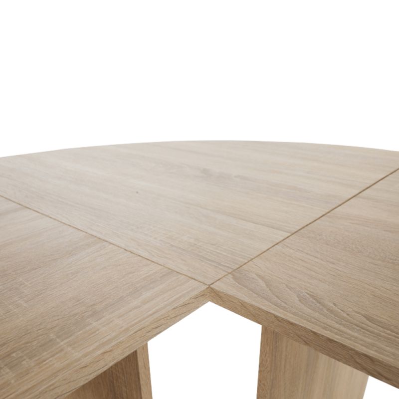 PC stôl, 203x176cm, dub sonoma, biely, MAURUS NEW MA11