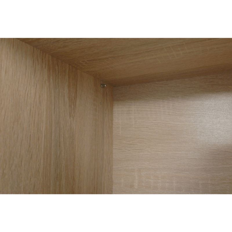 Skriňa, 111cm, dub sonoma, biela, MAURUS NEW MA52