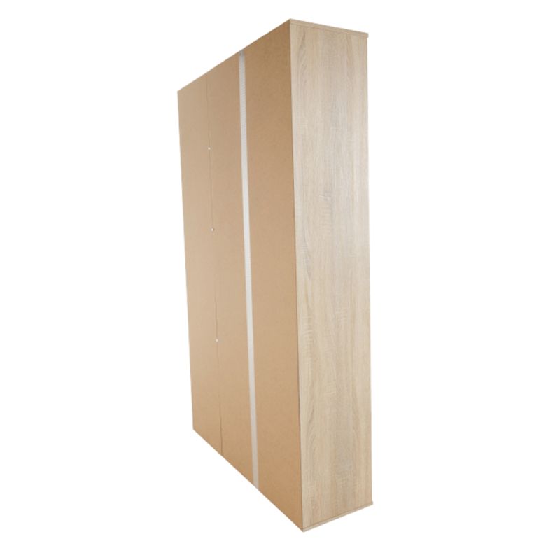 Skriňa, 111cm, dub sonoma, biela, MAURUS NEW MA52