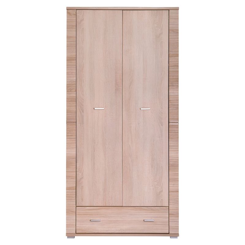 Skriňa, 93cm, vešiaková, dub sonoma, GRAND typ 3