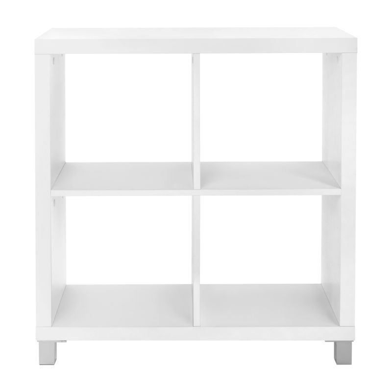 Regál, 76cm, biely, TOFI 2 NEW