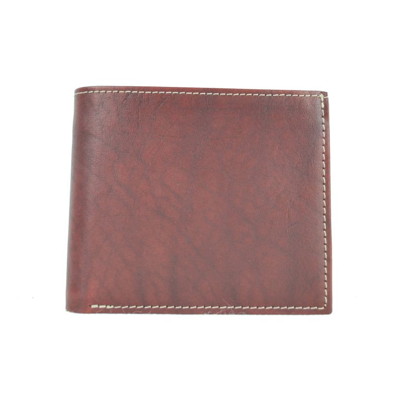 Luxusná peňaženka z pravej kože č.7942 v bordovej farbe