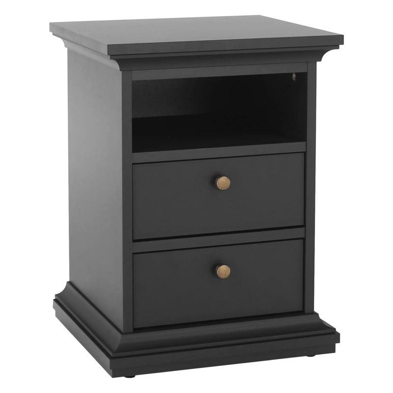 Kondela Nočný stolík, 43cm, sivý, PARIS 70302