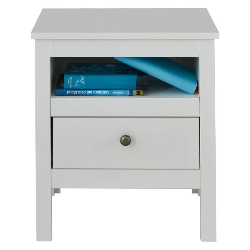 Kondela Nočný stolík, 47cm, biely, OLJE 1S