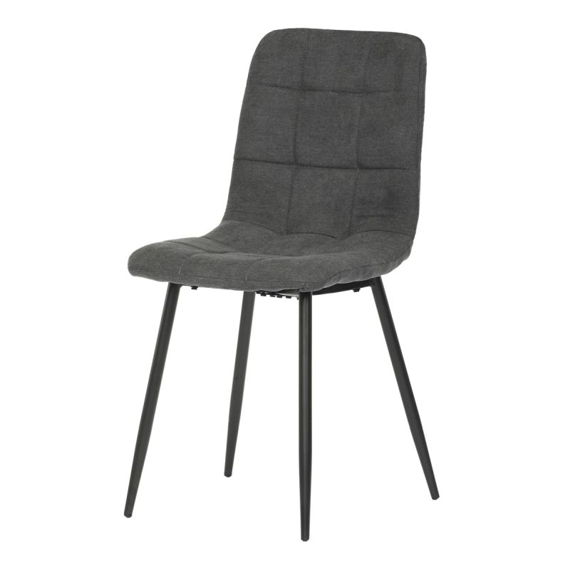 Stolička, sivá, látka, CT-281 GREY2