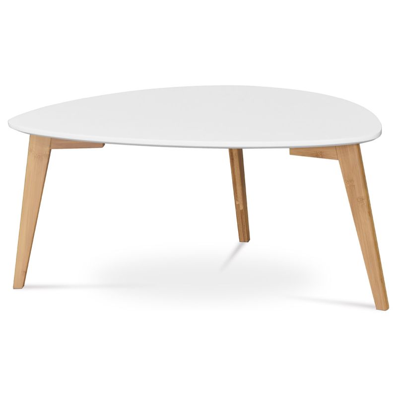 Konferenčný stolík 85x48cm, MDF biela, AF-1182 WT