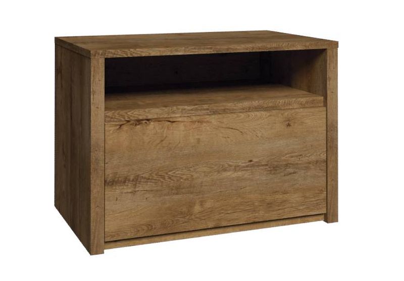 Nočný stolík, 50cm, lefkas ciemny, MONTANA SN