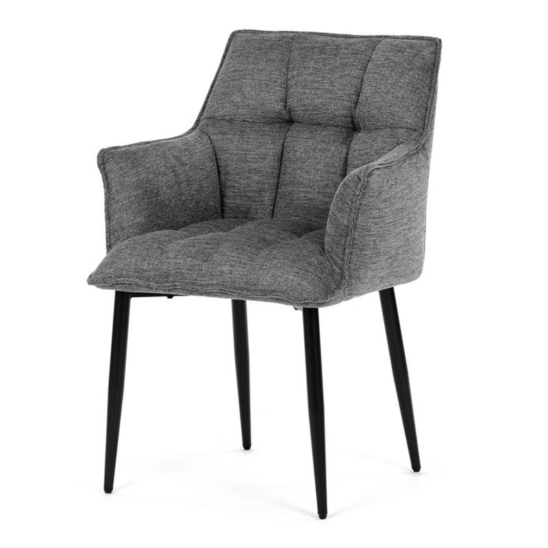 Fotografia produktu: Autronic, Jedálenská stolička, sivá, látka, DCH-J2139 GREY2